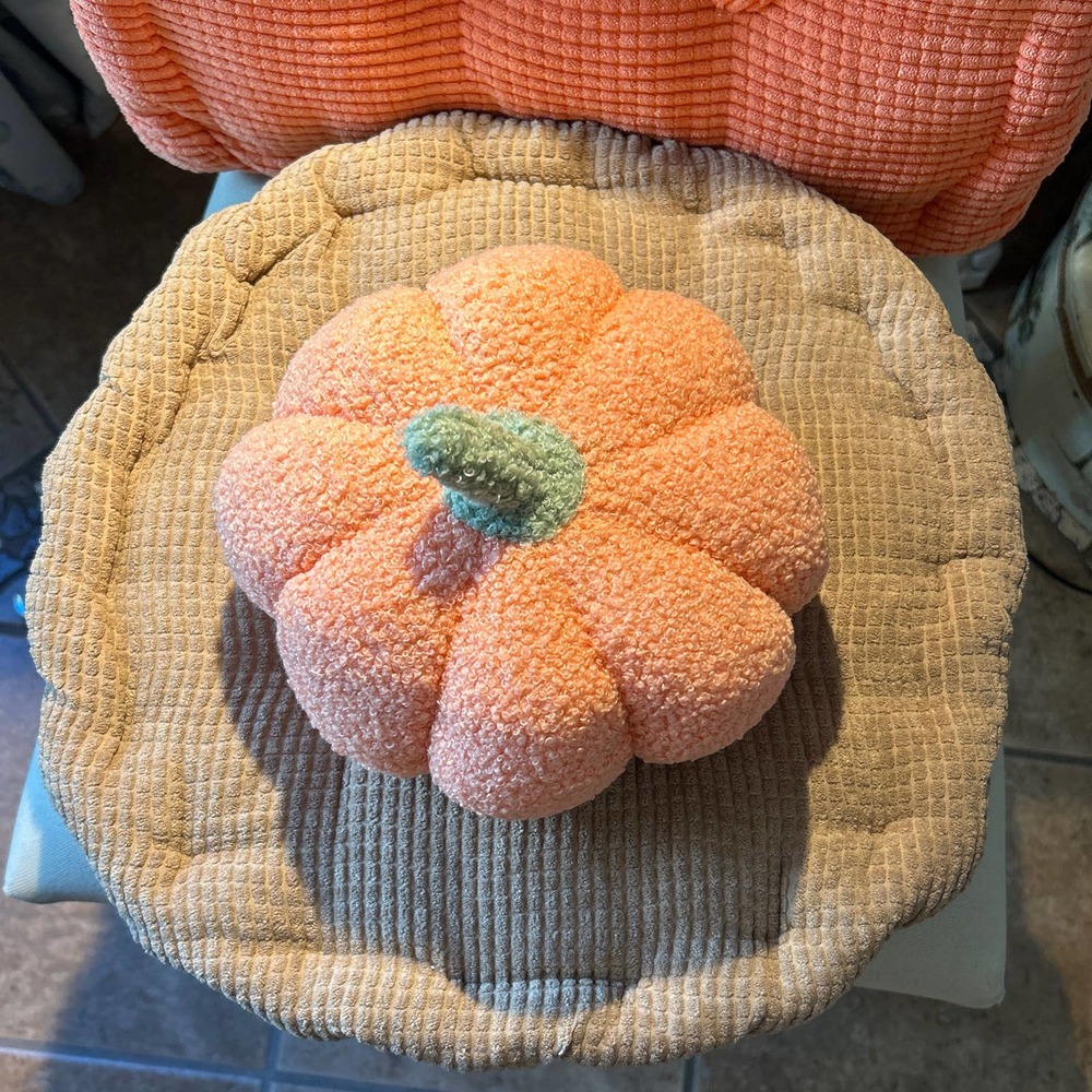 Fall decor plush pumpkin pillows,seat cushions